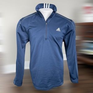 Adidas Midweight 1/2 Zip Pullover Sleeve Pocket